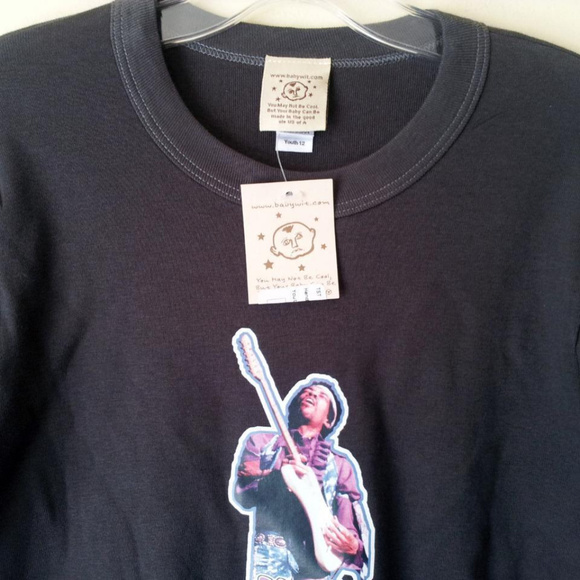KIDS SHIRT Jimi Hendrix Youth Sizes NWT Designer Kids Wear - Picture 2 of 2